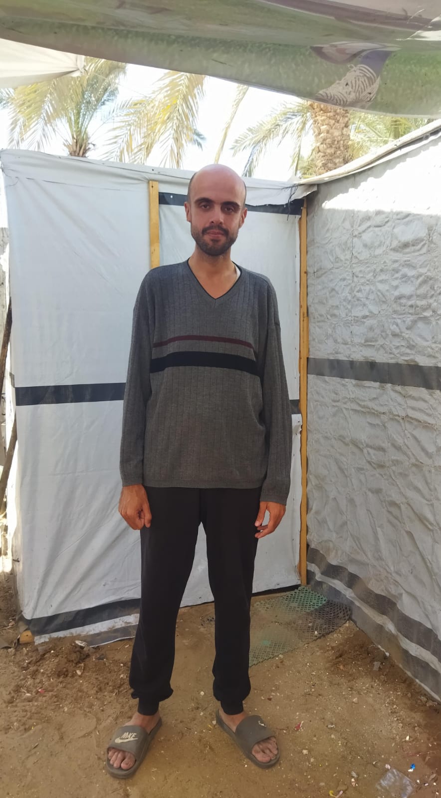 I'm from Gaza. I'm hungry, exhausted, and my body aches. If you can help me, or find someone who can, or share this, or